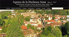 Desktop Screenshot of duchesse-anne.com